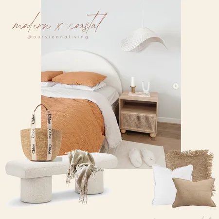 master bedroom | modern x coastal Interior Design Mood Board by our vienna living on Style Sourcebook