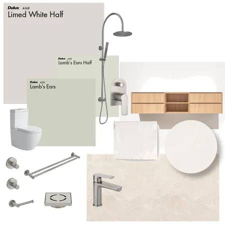 L&A - Ensuite Option 1 Interior Design Mood Board by JJH on Style Sourcebook