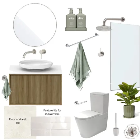 Modern Australian Bathroom Interior Design Mood Board by Michelle Canny Interiors on Style Sourcebook