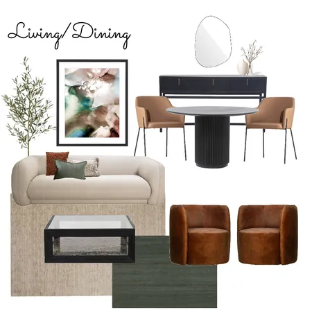 Living/dining Interior Design Mood Board by The Styling Crew on Style Sourcebook