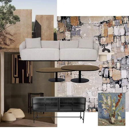 SOHO DESERT Interior Design Mood Board by Tallira | The Rug Collection on Style Sourcebook