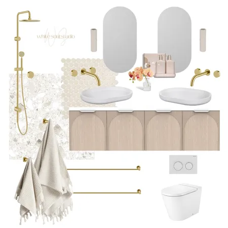 Ensuite - Instagram Interior Design Mood Board by White Soul Studio on Style Sourcebook