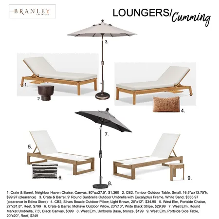 Chaise Loungers M Cumming Interior Design Mood Board by Cindy S on Style Sourcebook