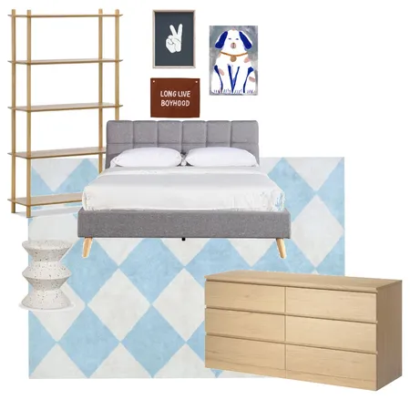 Jack's Big Boy Room Interior Design Mood Board by nchettle on Style Sourcebook