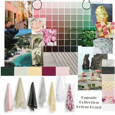 Capsule Collection Colour board v2 Interior Design Mood Board by SueComber on Style Sourcebook