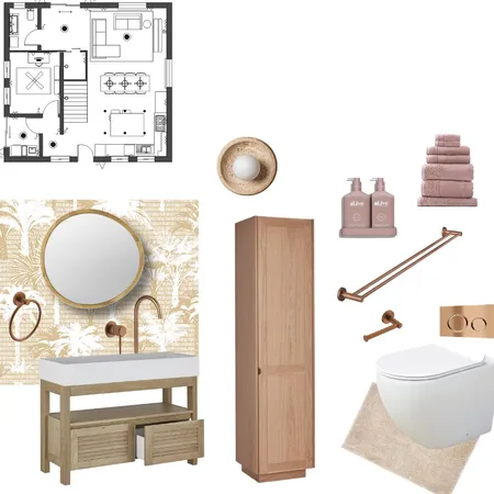 Bathroom 9.2 Interior Design Mood Board by Theresa_Design on Style Sourcebook