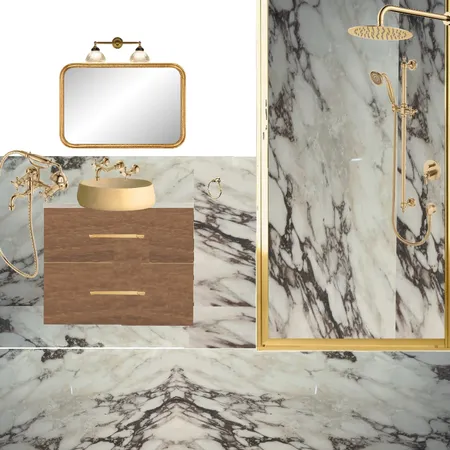 Main Bath Banana Handle Interior Design Mood Board by dl2407 on Style Sourcebook