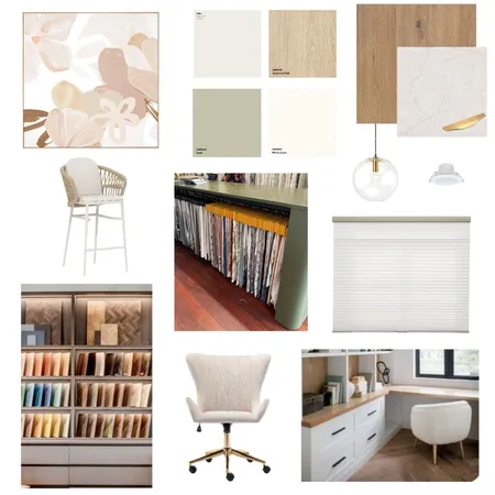 Workspace & Sample Area board Interior Design Mood Board by Morrissey Home Styling on Style Sourcebook