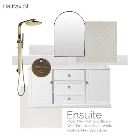 Halifax Ensuite Interior Design Mood Board by swoop interior design on Style Sourcebook