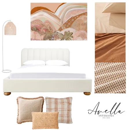 McKell Main Bedroom v2 Interior Design Mood Board by Avella Interiors on Style Sourcebook