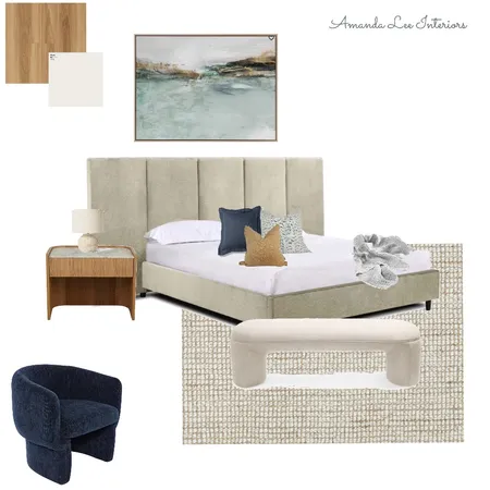 Contemporary Coastal Bedroom- Mike Interior Design Mood Board by Amanda Lee Interiors on Style Sourcebook