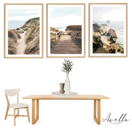 McKell Dining Room (Australian Coastal) Interior Design Mood Board by Avella Interiors on Style Sourcebook