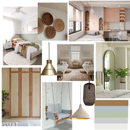 childrens bedroom Interior Design Mood Board by Dia Gandhi on Style Sourcebook