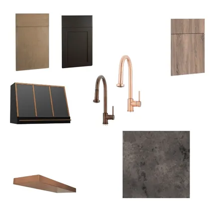 Industrial Kitchen OPTION 1 Interior Design Mood Board by JenRL Design on Style Sourcebook