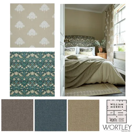 William Morris at Home Interior Design Mood Board by Wortley Group on Style Sourcebook