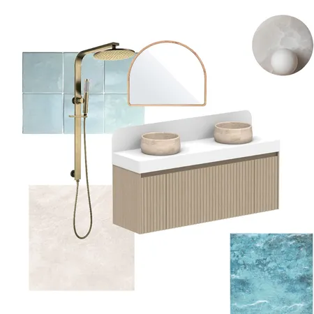 Main Bathroom Interior Design Mood Board by jlpiskor@gmail.com on Style Sourcebook