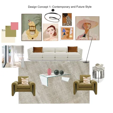 Contemporary and Future Interior Design Mood Board by megmastaglia on Style Sourcebook