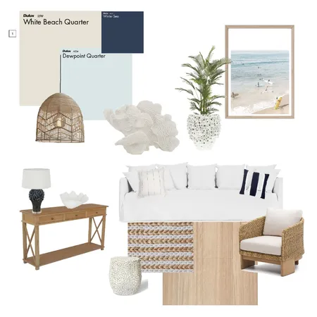 Coastal Living Interior Design Mood Board by RMM Interiors on Style Sourcebook