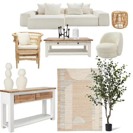 Modern Farm House Living Room Interior Design Mood Board by Anh Vu on Style Sourcebook