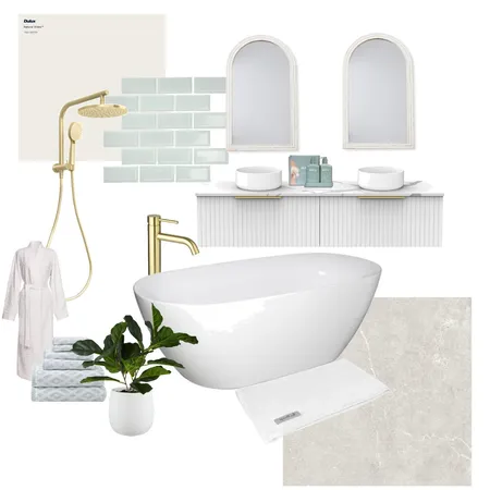 bathroom- unfinished Interior Design Mood Board by Airlie Tiles on Style Sourcebook