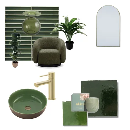 green Interior Design Mood Board by hktin on Style Sourcebook