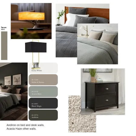 Primary Bedroom Interior Design Mood Board by hamnmock on Style Sourcebook