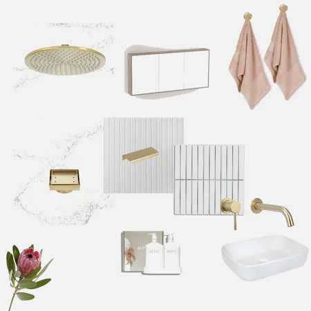 Elsternwick Bathroom Interior Design Mood Board by Elwood & Green Interiors on Style Sourcebook