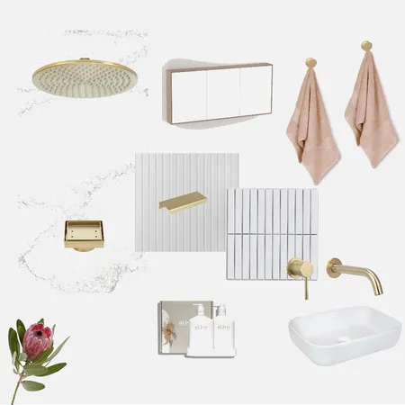 Elsternwick Bathroom Interior Design Mood Board by Elwood & Green Interiors on Style Sourcebook