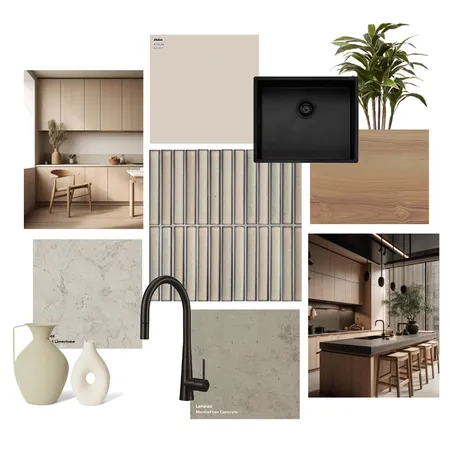 Minimalist Kitchen Interior Design Mood Board by Oliveri on Style Sourcebook