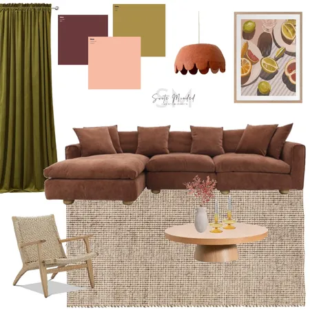 living room with Dulux Recollect palette Interior Design Mood Board by Suite.Minded on Style Sourcebook