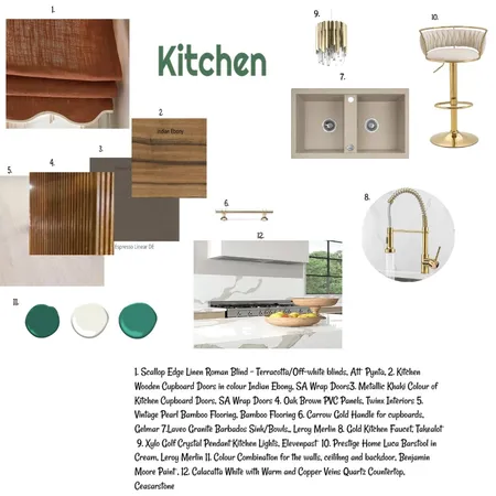 Sample Board for Kitchen 24-09-24.4 Interior Design Mood Board by JudyK on Style Sourcebook