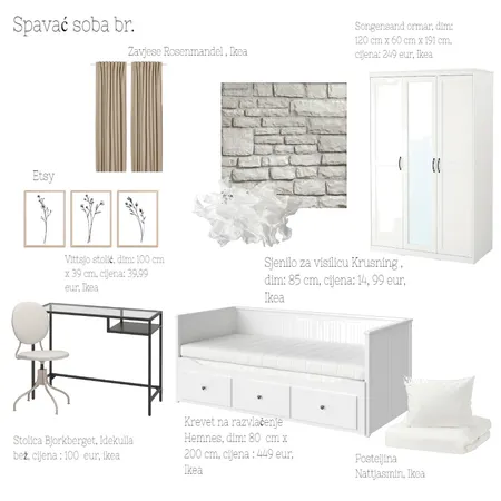 spavaća soba br. 2 Interior Design Mood Board by acikovic on Style Sourcebook