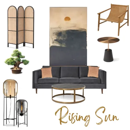 Rising Sun Interior Design Mood Board by JenRL Design on Style Sourcebook