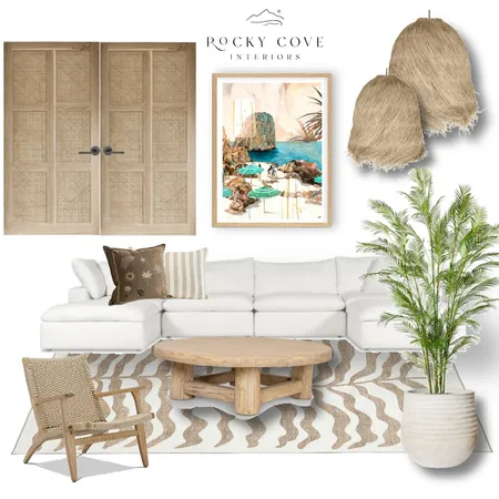 Coastal Oasis Holiday home Interior Design Mood Board by Rockycove Interiors on Style Sourcebook