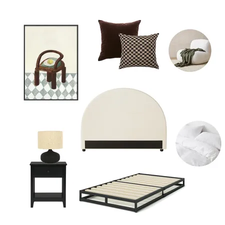 Lot 3 Nixon Bed 4 Interior Design Mood Board by Styled Home Staging on Style Sourcebook