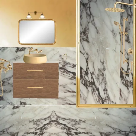 Main Bath Banana Handle Interior Design Mood Board by dl2407 on Style Sourcebook