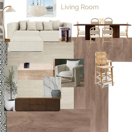 Ives St Living Room Interior Design Mood Board by AT Waters on Style Sourcebook