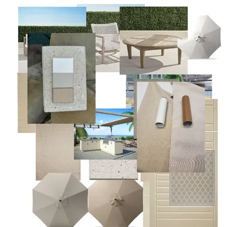 Florida Pool Kitchen, Rugs, Umbrellas Interior Design Mood Board by smkoenig on Style Sourcebook