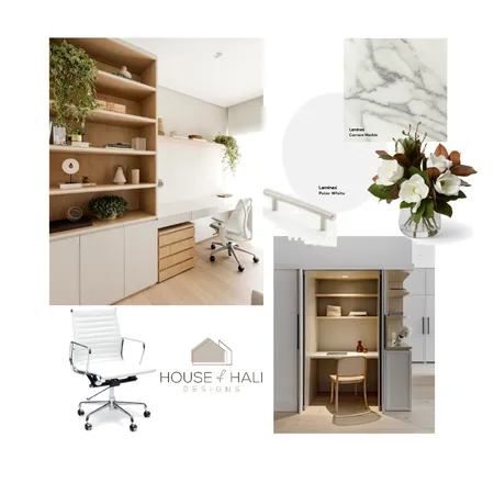 Magnolia Lane - Home Office Interior Design Mood Board by House of Hali Designs on Style Sourcebook