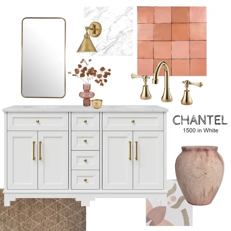 Moroccan Bathroom - Chantel 1500 Interior Design Mood Board by Vanity By Design on Style Sourcebook