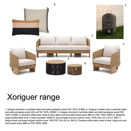 Xoriguer Interior Design Mood Board by Clare Gardiner on Style Sourcebook