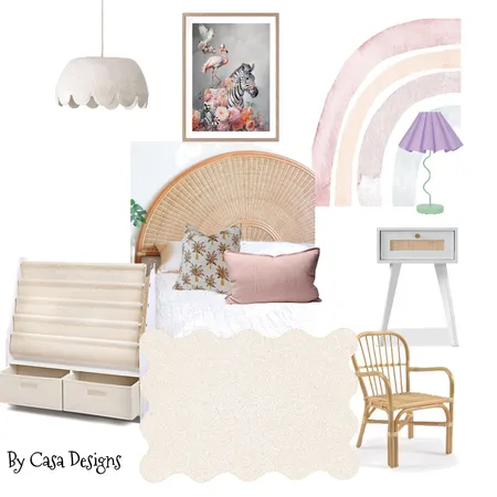 Dreamy Girls Room Interior Design Mood Board by CasaDesigns on Style Sourcebook