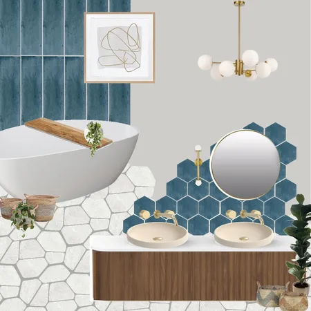 Bathroom Mood Board Interior Design Mood Board by irh on Style Sourcebook