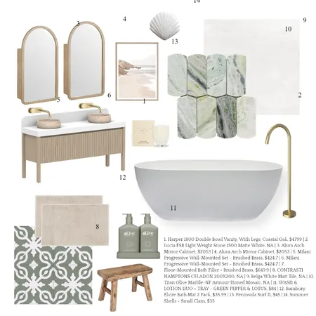 bathroom Interior Design Mood Board by Wee0004 on Style Sourcebook