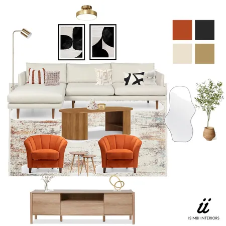 Jossy' Living Room Interior Design Mood Board by Tania Isimbi on Style Sourcebook