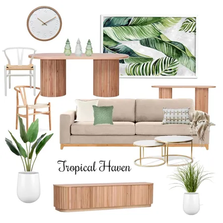 Tropical Haven Interior Design Mood Board by RL Interiors on Style Sourcebook