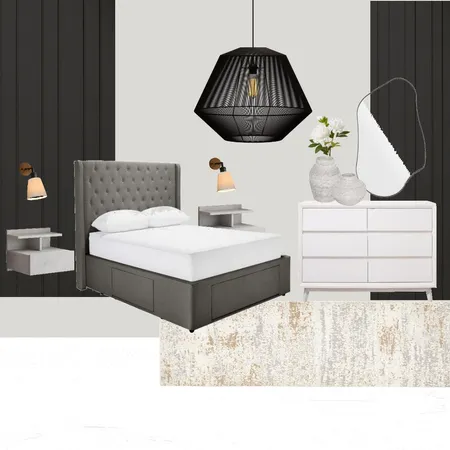 NASIA'S BEDROOM GREY option2 Interior Design Mood Board by Stefanidou Dimitra on Style Sourcebook