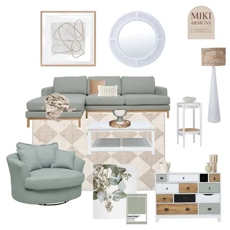 SAGE Living Colour Style Interior Design Mood Board by MIKI INTERIOR DESIGN on Style Sourcebook