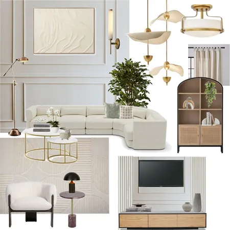 Elegant living room Interior Design Mood Board by Safiyyah_M on Style Sourcebook