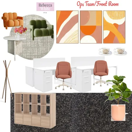 Team Ops Interior Design Mood Board by Rebecca White Style on Style Sourcebook